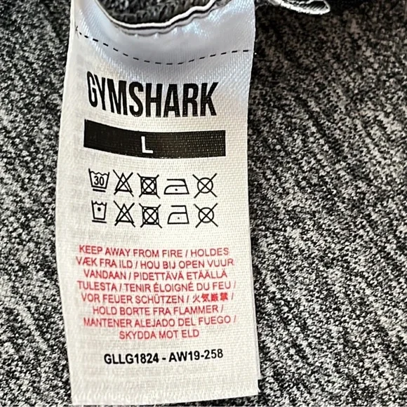 GYMSHARK Flex High Waisted Gray Mark Leggings - Picture 8 of 9